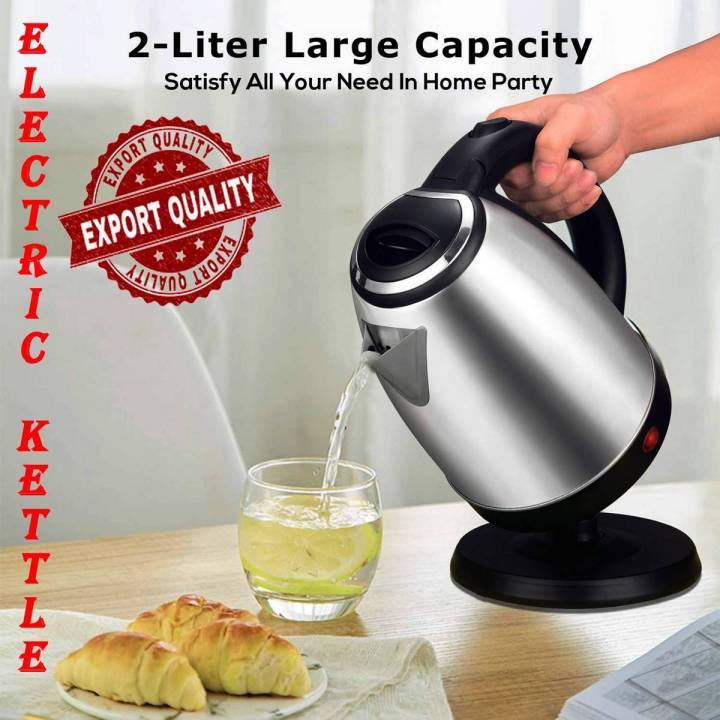 Electric Kettle Water Boiler Kitchen Appliances Stainless Steel