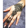 GOLECHA Black Brown Red White Henna Cones Indian Henna Tattoo Paste For Temporary Tattoo Body Art Sticker Mehndi Body Paint. 