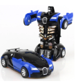 Transformation Mini 2 In 1 Car Transformer Car Robot Toy Deformation Vehicles Toy Gift for Children Anime Action Collision Transforming Model. 