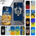 Ukraine Flag DIY Painted Bling Phone Case for iPhone 13 12pro max 11 pro XS MAX 8 7 6 6S Plus X 5 5S SE 2020 XR case. 
