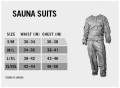 Unisex Heavy Duty Fitness Exercise Gym Sauna Sweat Suit. 