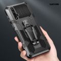 Vantime for Huawei Nova 5T Belt Clip Case Kickstand Slim Phone Cover. 
