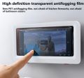 Bathroom Toilet Mobile Phone Holder Box Wall Mounted Soap Bracket 6.8 Inch Phone Storage Case Waterproof Shower Watching Holder Rain Proof Mobile Case Cell Phone Protect Box for Bath Room Magic Box. 