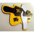 My Kitchen MY Rules Wooden 3D Wall Hanging Amazing Style. 