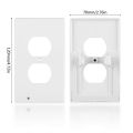 EG^_^ Outlet Cover Light Sensor Angel Outlet Wall Plate With Led Night Lights. 