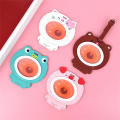 Leather Cartoon luggage tag Playful Cartoon Leather suitcase label Baggage pendant tag for Travel enthusiasts Kids luggage. 