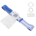 100pcs Colostomy Bags SkinFriendly Silicone Ostomy Ileostomy Stoma Care Pouches Bag. 