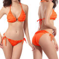 Bikini Set Padded Shirring Women Swimsuit. 