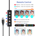 New MJ36 RGB Soft Ring LIght (36cm) Circle Photography Lighting 16 Colour Led RGB Ring Light, Phone Clip Phone Video Beauty Fill Light - Best Ring Light With Beautiful Result | Not Include Stand. 