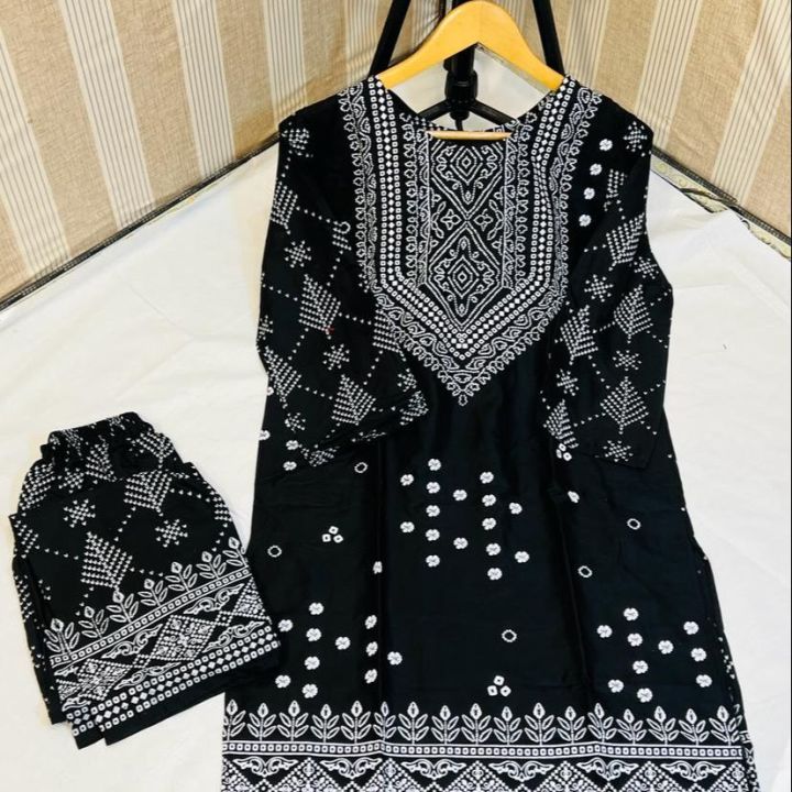 Trendy Chunri 2-Piece Dress – Stylish & Comfortable, New Design