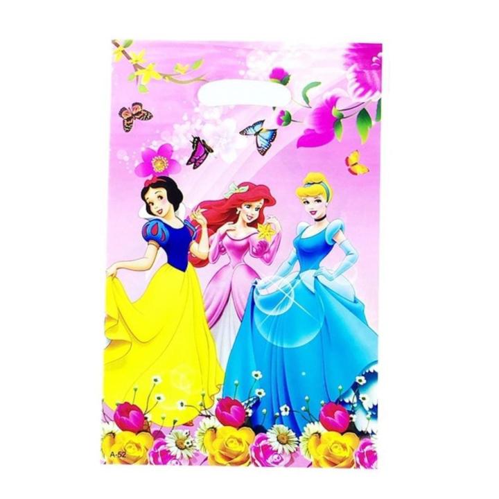 Princess theme goody bags 10pcs