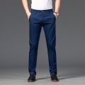 Men's Fashion-Cotton Jeans Pants-Blue color-Stretchable-Pants for men-Mens Clothing. 