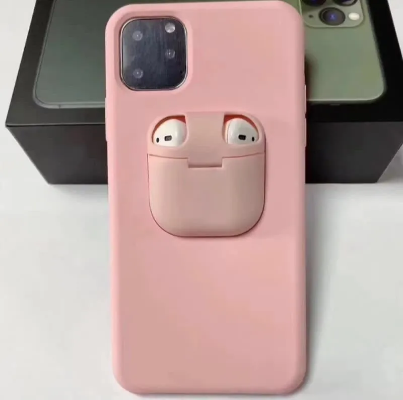 Mobile Phone Shockproof Earphone In Cover for AirPods for