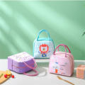 Portable Cartoon Bento Bag Lunch Lunchbox Bag Insulation Bag School Work Lunch Bag Food Fresh Cooler Bags Travel Storage Ice Bag. 