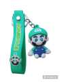 Super Mario Keychain & Bag Charm | Comes With A Bag Hook & Hand Strap | Mario Collectible | Ideal For Girls Return Gifts | Trendy Deisgn |Single Piece. 
