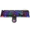 Original Banda KM-99 Silent Backlight Wired Gaming keyboard And Mouse Set COMBO Mute Dazzling Lights in Premium Quality with Latest Design. 