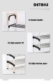 5, 6, 7 Tiers Imported Heavyweight Shoe Rack Organizer Stainless Steel Shoe Stand. 