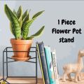 Metal Cube Plant Stands, Wire Plant Pot Stand, Metal Plant Holder, Flower Pot Stand, Steel Wall Hanger, Minimalist Plant Stand, 8x8 Inches, Made By With Metal Wire. 