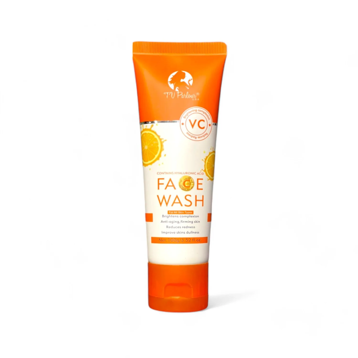 Tv Parlour Face Wash Vitamin C Brightening & Anti aging face wash Flawless Whitening face wash 100ml