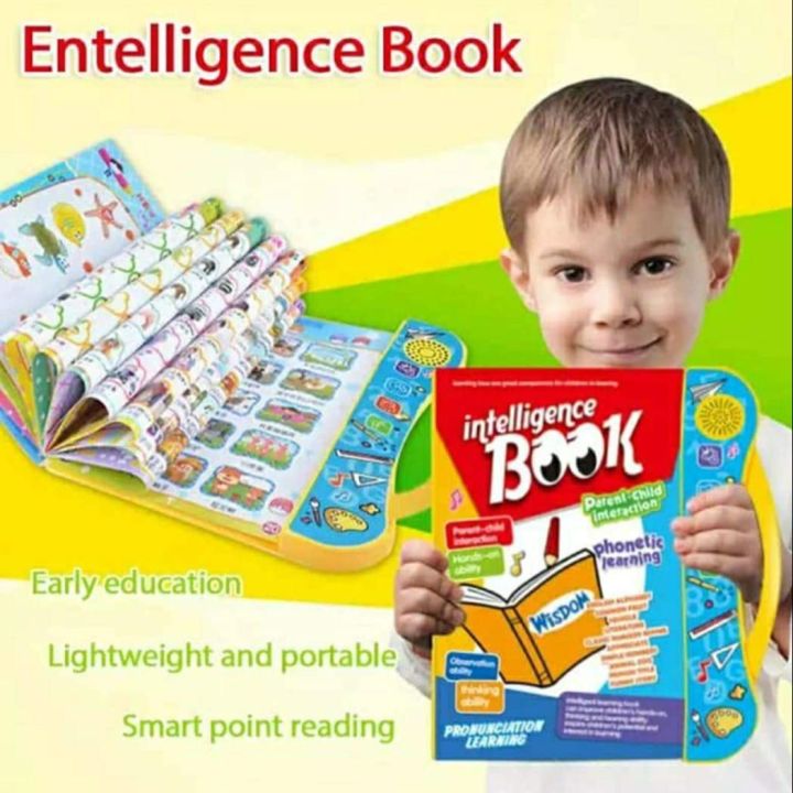 Kids FunBlast Study Book Intellectual E-Learning English Shapes Reading/ Study Guide/ Abc Learning E-Book/ Sound Book Multi-Colour Age 3+ Year