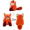 Cartoon Cute Kawaii Anime Disney Plush Toy Turning Red Bear Plushies Peripheral Animal Red Panda Plush Toys Doll Children Gifts. 