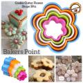 Cookies Cutter Flower Shaped 5pc Set. 