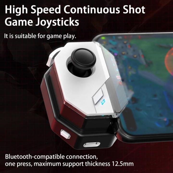 Mb02 Mobile Game Joystick Hid Mfi Model Gamepad For And Ios Controller Handle Type-C/usb/bluetooth Connection 2023