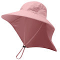 Unisex UV Protection Cap Summer Fishing Climbing Sun Hat with Neck Flap. 