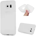 Samsung Galaxy S6 Edge Phone Case Crystal Clear Rugged Bumper Case Hybrid Flexible Cover Durable Shock Absorption Pouch For Galaxy S6Edge (Clear). 