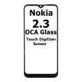 Nokia 2.3 OCA Glass Touch Glass Digitizer Replacement for Nokia 2.3 (Only Touch Glass Not Panel). 