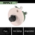 100W 100 Ohm Ceramic Wirewound Potentiometer Rotary Resistor Rheostat. 