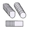 30Pc Sublimation Patches Fabric Iron-on Blank Patches 3 Shapes Repair Patches Sublimation Blank Hat Patch for DIY Crafts. 