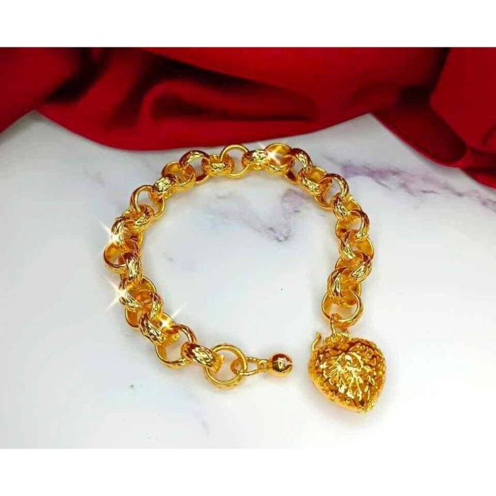 ** BEST BUY ** GELANG TANGAN CANDY GANTUNG LOVE COP 916 EMAS BANGKOK BY HASYA JEWELLERY// BRACELET CHARM LOVE JEWELLERY COP 916 PROMO NOW