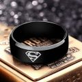 Metal Superman Logo Ring For Boys. 