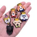 【HOT】 Single Sale New Arrival Dog Birthday Shoe Charms For Croc Sandals Accessories Decorations Kid's Adults Party Favor Gifts. 