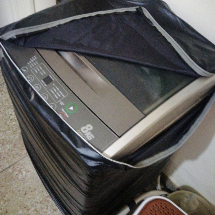 Top Loader Waterproof Washing Machine Cover 9-kg To 10-kg
