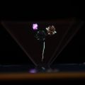 3D Holographic Hologram Display Pyramid Projector Video for Phone &Tablet pad. 
