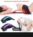A.M   Back Massager Stretcher Spine Deck Pain Relief Chiropractic Lumbar Fitness Equipment. 