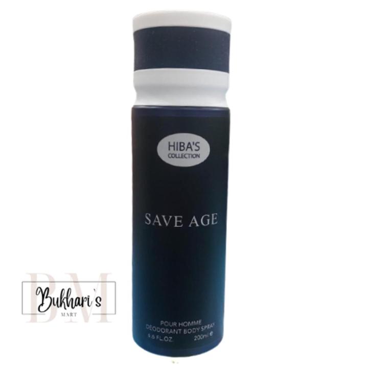 HIBA'S Collections Body Spray 200 ML Save Age