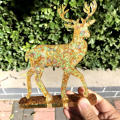 Resin Christmas Ornament Molds Reindeer Silicone Mold Christmas Decoration Silicone Mold DIY Christmas Decorations For Ornament. 