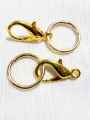 10 Sets Of 20 mm Lobster Clasp Hooks Connectors With 15 mm Jump Rings For Jewelry Making, KC Gold and Silver End Clasps For Mini Purses, Bags, Necklaces, Bracelets, DIY Jewelry Findings, Fashionable Accessories Fastener Hook. 