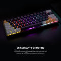 Fantech Mechanical Keyboard (Atom 63) (Mori Edition) RGB - 3 Pins Hot Swappable ---RED & BLUE SWITCHES. 