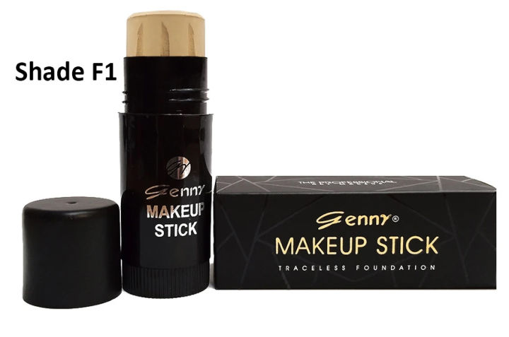 Genny Makeup Stick Professional Make Up Stick Foundation Shade F1