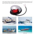 12V Navigation Lights LED Zinc Alloy Bow Light Marine Boat Red Green. 