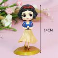 PinShang YNC Disney Princess Figure Cute Figures Collectibles Snow White,Bella,Elsa,Sophia,Ariel Figure Cake Toy Topper Gift. 