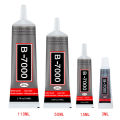 15ML 25ML 50ML 110ML B7000 Glue Clear Contact Phone Repair Adhesive Universal Glass Plastic DIY B-7000 With Precision Applicator. 