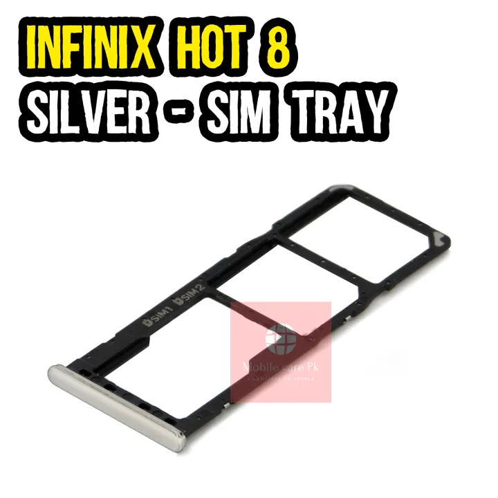 Infinix%20Hot%208%20SIM%20Tray%20Sim%20Jacket%20Sim%20Slot%20Sim%20Door%20For%20Infinix%20Hot%208%20-%20Silver%20-%20Ebid%20-%20Image%204