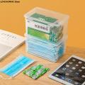 【HOT】 Mask Storage Box Wet Tissue Box Baby Wipes Dispenser Holder Household Dust-Proof Tissue Box With Lid Kitchen Seal Container. 