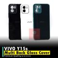 Vivo Y15s Back Cover Back Glass Case. 