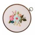 Rubber Plastic Frame Embroidery Hoop 4 Sizes. 
